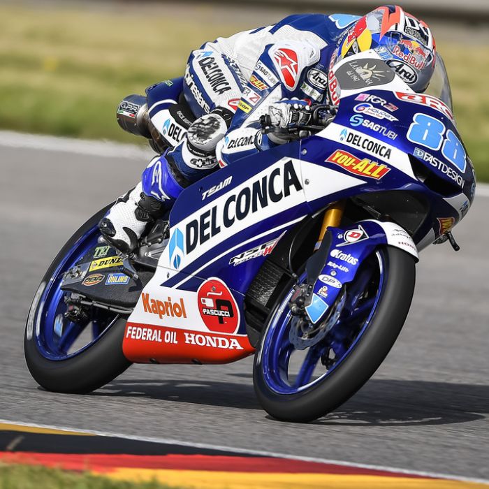 JORGE MARTÍN PRIMERO EN EL GP DE SACHSENRING