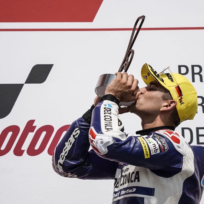 JORGE MARTÍN PRIMERO EN EL GP DE SACHSENRING