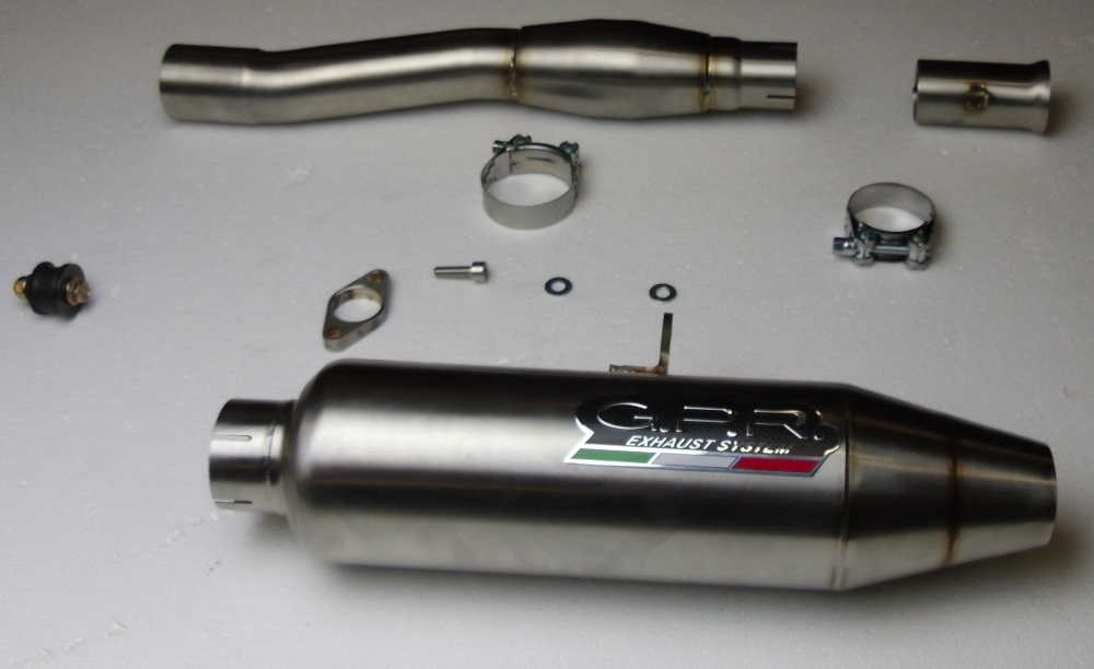 Escape compatible con Can Am Outlander 800 XMR 2012-2016, Deeptone Atv, Escape legal, homologado, silenciador con db killer desmontable y tubo de conexión específico 