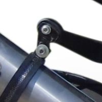 Escape compatible con Ktm Lc 8 Adventure 1050 2015-2016, Deeptone Inox, Escape legal, homologado, silenciador con db killer desmontable y tubo de conexión específico 