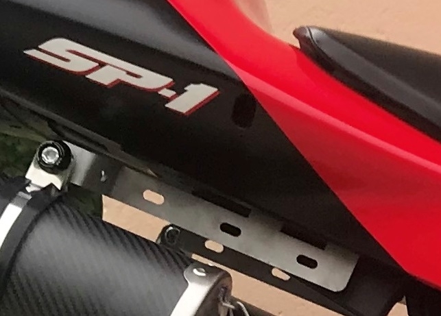 Escape compatible con Honda Vtr 1000 Sp-1 RC51 2000-2001, M3 Titanium Natural, Par de terminales de escape homologados, con db killer extraíbles y tubos de conexión específicos 