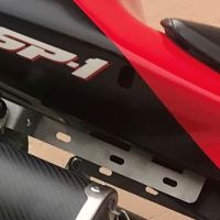 Escape compatible con Honda Vtr 1000 Sp-1 RC51 2000-2001, M3 Titanium Natural, Par de terminales de escape homologados, con db killer extraíbles y tubos de conexión específicos 