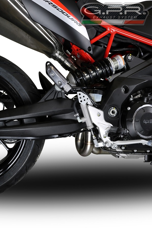 Escape compatible con Aprilia Dorsoduro 750 2008-2016, Decatalizzatore, Tubo supresor de catalizador 