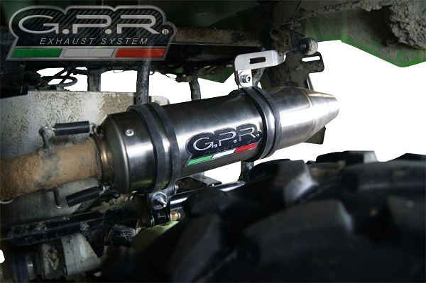 Escape compatible con Artic Cat Trv 700 2012-2016, Deeptone Atv, Escape legal, homologado, silenciador con db killer desmontable 