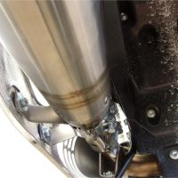 Escape compatible con Husqvarna TE 630 E - SMS 630 - Smr 630 2010-2014, Furore Nero, Par de terminales de escape homologados, con db killer extraíbles y tubos de conexión específicos 