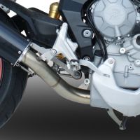Escape compatible con Mv Agusta Rivale - Stradale 800 2014-2016, Albus Ceramic, Escape legal, homologado, silenciador con db killer desmontable y tubo de conexión específico 