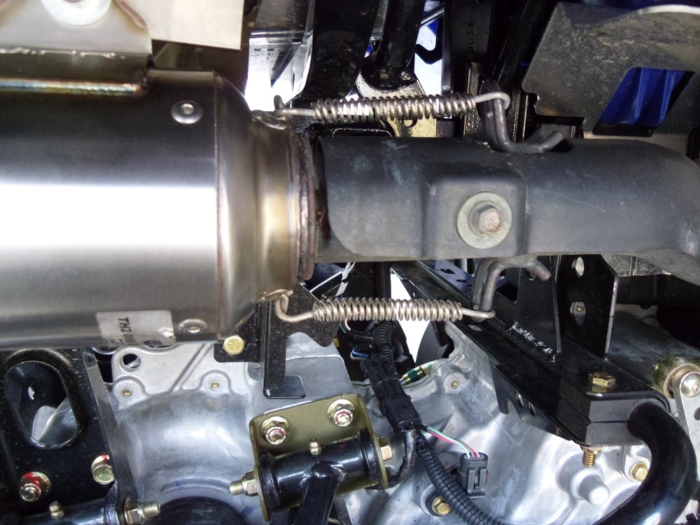 Escape compatible con Polaris Sportsman 800 X2 2007-2010 2007-2010, Deeptone Atv, Escape legal, homologado, silenciador con db killer desmontable 