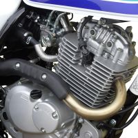 Escape compatible con Suzuki Rv 125 Van Van 2003-2017, Decatalizzatore, Tubo supresor de catalizador 