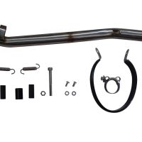 Escape compatible con Suzuki Rv 200 Van Van 2016-2017, Ghisa , Escape legal, homologado, silenciador con db killer desmontable y tubo de conexión específico 
