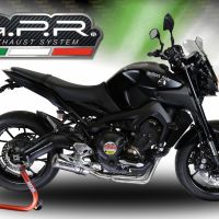 Escape compatible con Yamaha Tracer 9 GT 2021-2024, M3 Inox , Escape completo, no legal para países de la UE, con db killer extraíble 