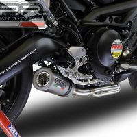 Escape compatible con Yamaha Tracer 9 GT 2021-2024, M3 Inox , Escape completo, no legal para países de la UE, con db killer extraíble 