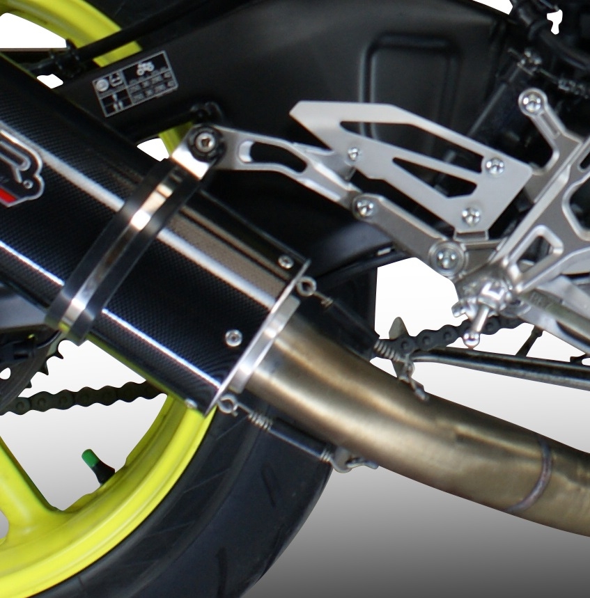 Escape compatible con Yamaha Mt-10 2016-2024, M3 Inox , Escape racing, semi-completo 