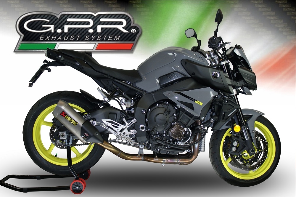 Escape compatible con Yamaha Mt-10 2016-2024, Decatalizzatore, Tubo supresor de catalizador 