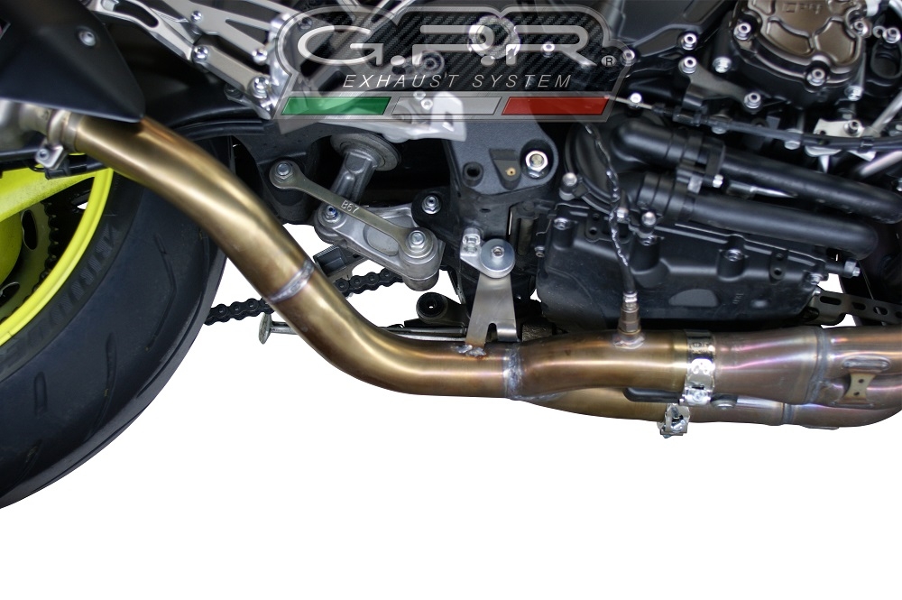 Escape compatible con Yamaha Mt-10 2016-2024, M3 Inox , Escape racing, semi-completo 