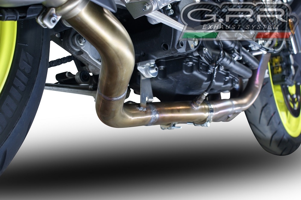 Escape compatible con Yamaha Mt-10 2016-2024, M3 Inox , Escape racing, semi-completo 