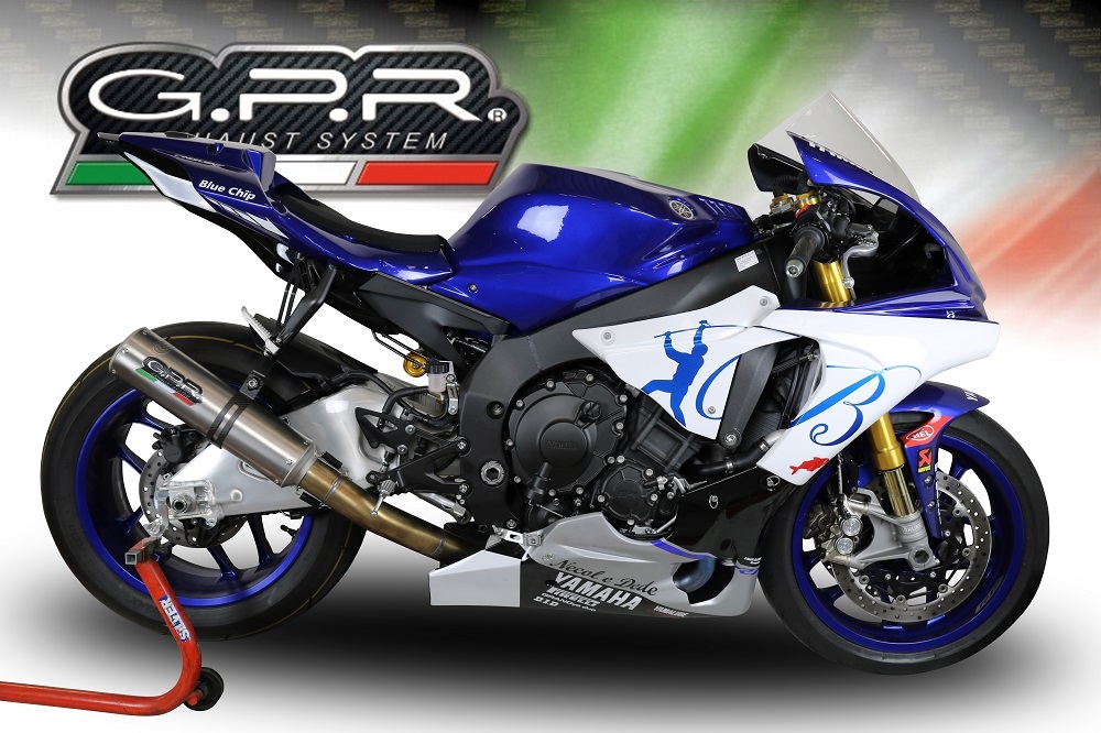 Escape compatible con Yamaha Yzf R1-R1-M 2020-2025, M3 Inox , Escape racing, semi-completo 