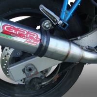 Escape compatible con Suzuki Gsf 1200 Bandit - S 2005-2006, Deeptone Inox, Escape legal, homologado, silenciador con db killer desmontable y tubo de conexión específico 