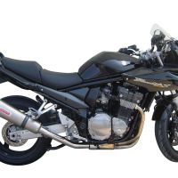 Escape compatible con Suzuki Gsf 600 Bandit - S 1995-2005, Gpe Ann. titanium, Escape legal, homologado, silenciador con db killer desmontable y tubo de conexión específico 