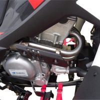 Escape compatible con Beeline Bestia 3.3 Supermoto -Offroad 2011-2021, Deeptone Atv, Escape completo homologado y legal, incluido db killer extraíble 