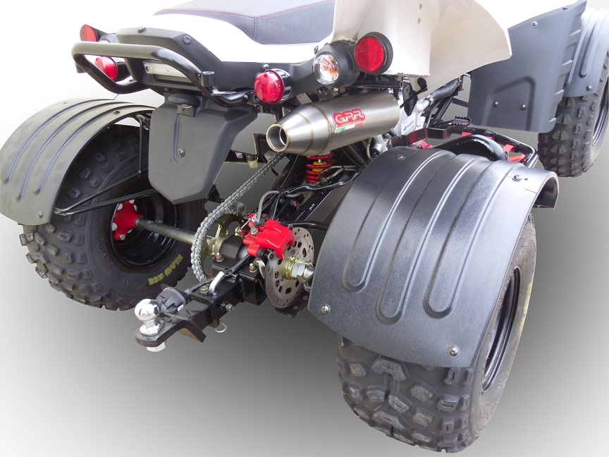 Escape compatible con Beeline Bestia 3.3 Supermoto -Offroad 2011-2021, Deeptone Atv, Escape completo homologado y legal, incluido db killer extraíble 