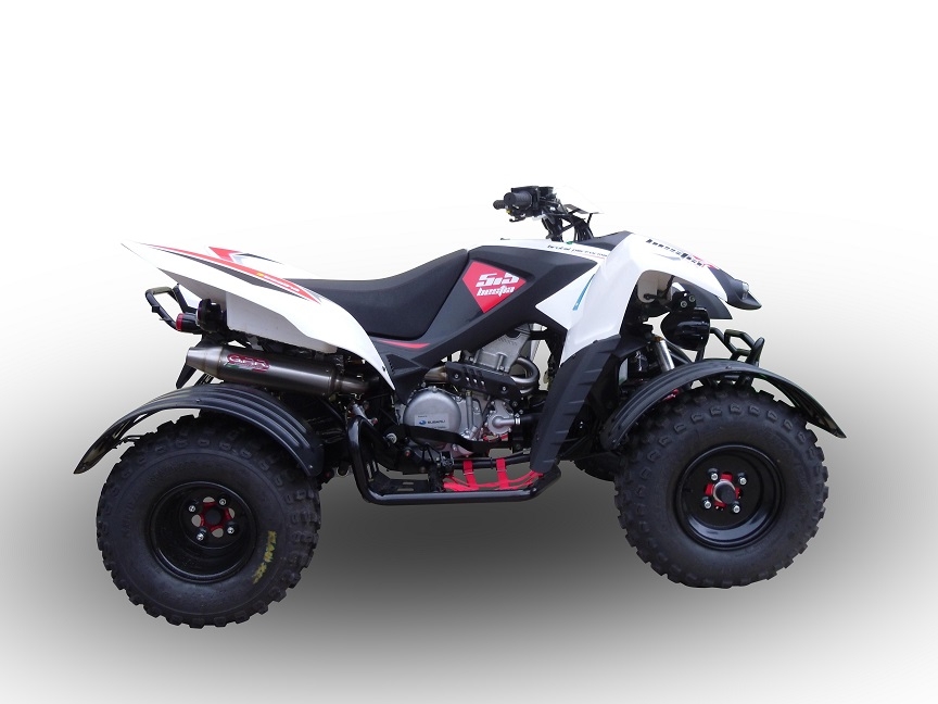 Escape compatible con Beeline Bestia 3.3 Supermoto -Offroad 2011-2021, Deeptone Atv, Escape completo homologado y legal, incluido db killer extraíble 