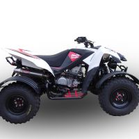 Escape compatible con Beeline Bestia 3.3 Supermoto -Offroad 2011-2021, Deeptone Atv, Escape completo homologado y legal, incluido db killer extraíble 