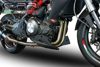 Escape compatible con Benelli Bn 302 S 2015-2020, Decatalizzatore, Tubo supresor de catalizador 