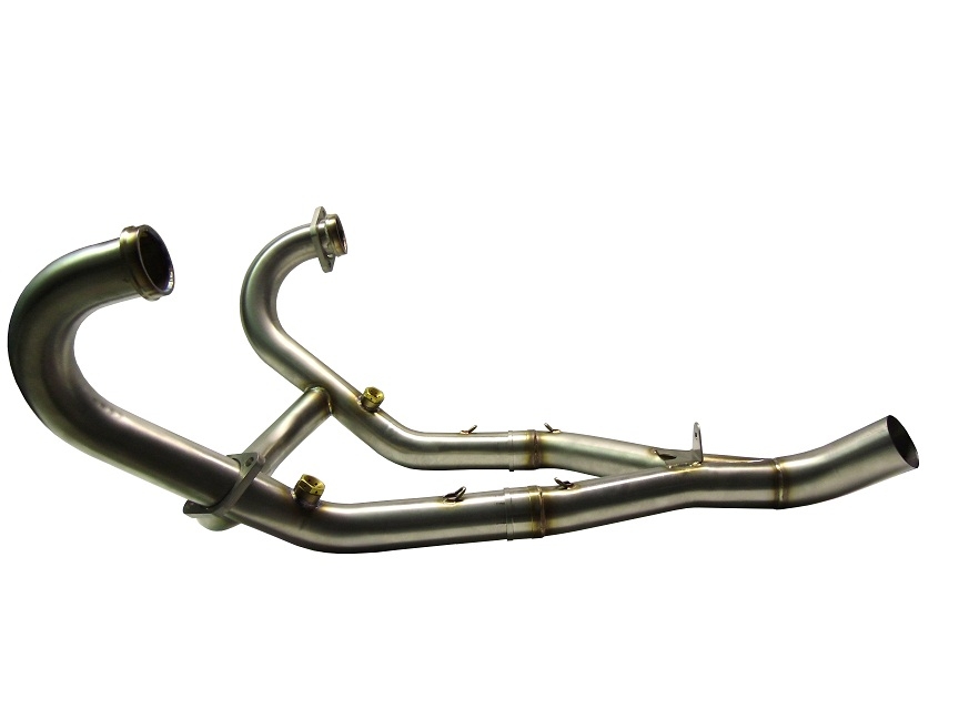 Escape compatible con Bmw R 1200 Gs -Adventure 2005-2010, Decatalizzatore, Tubo supresor de catalizador 