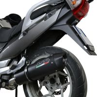 Escape compatible con Bmw R 1200 R 2011-2014, Furore Nero, Escape legal, homologado, silenciador con db killer desmontable y tubo de conexión específico 