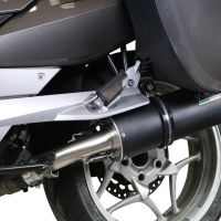 Escape compatible con Bmw R 1200 R 2011-2014, Furore Nero, Escape legal, homologado, silenciador con db killer desmontable y tubo de conexión específico 