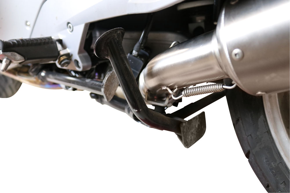 Escape compatible con Bmw R 1200 R 2006-2010, Gpe Ann. titanium, Escape legal, homologado, silenciador con db killer desmontable y tubo de conexión específico 