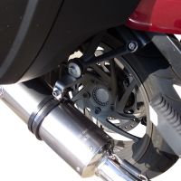 Escape compatible con Bmw K 1600 Gt 2017-2021, GP Evo4 Poppy, Par de terminales de escape homologados, con db killer extraíbles y tubos de conexión específicos 