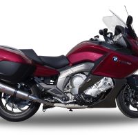 Escape compatible con Bmw K 1600 Gt 2017-2021, GP Evo4 Titanium, Par de terminales de escape homologados, con db killer extraíbles y tubos de conexión específicos 