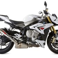 Escape compatible con Bmw S 1000 R -M 2014-2016, Powercone Evo, Escape legal, homologado, silenciador con db killer desmontable y tubo de conexión específico 