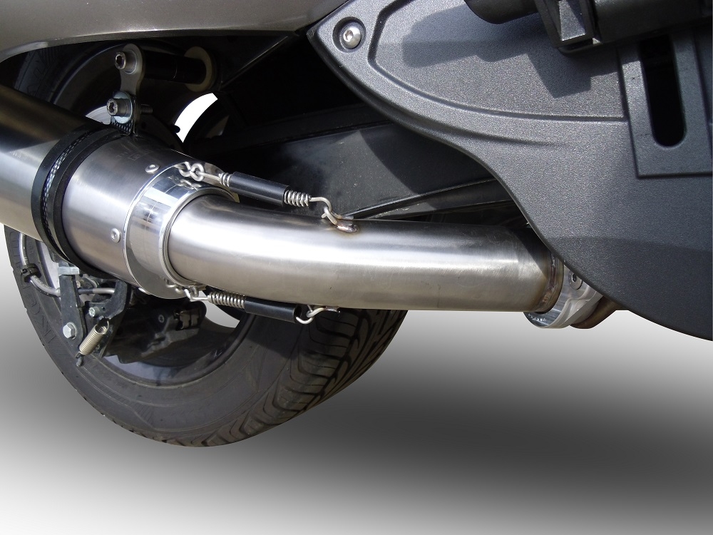 Escape compatible con Can Am Spyder 1000 Rs -RSs 2013-2016, Gpe Ann. titanium, Escape legal, homologado, silenciador con db killer desmontable y tubo de conexión específico 
