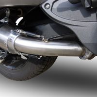 Escape compatible con Can Am Spyder 1000 Rs -RSs 2013-2016, Gpe Ann. titanium, Escape legal, homologado, silenciador con db killer desmontable y tubo de conexión específico 