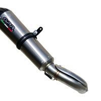 Escape compatible con Can Am Spyder 1000 Gs 2007-2009, Gpe Ann. titanium, Escape legal, homologado, silenciador con db killer desmontable y tubo de conexión específico 