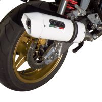 Escape compatible con Honda Cb 1300 2003-2012, Albus Ceramic, Escape legal, homologado, silenciador con db killer desmontable y tubo de conexión específico 