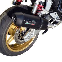 Escape compatible con Honda Cb 1300 2003-2012, Furore Nero, Escape legal, homologado, silenciador con db killer desmontable y tubo de conexión específico 
