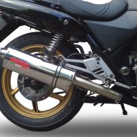 Escape compatible con Honda Cb 500 - S 1993-2005, Trioval, Escape legal, homologado, silenciador con db killer desmontable y tubo de conexión específico 