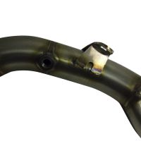 Escape compatible con Honda Cb 1000 R 2008-2014, Decatalizzatore, Tubo supresor de catalizador 