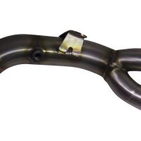 Escape compatible con Honda Cb 1000 R 2008-2014, Decatalizzatore, Tubo supresor de catalizador 