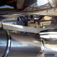 Escape compatible con Honda Cbf 500 2004-2007, Furore Nero, Escape legal, homologado, silenciador con db killer desmontable y tubo de conexión específico 