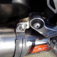 Escape compatible con Honda Cbr 1000 Rr 2008-2011, M3 Titanium Natural, Escape legal, homologado, silenciador con db killer desmontable y tubo de conexión específico 