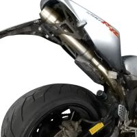 Escape compatible con Honda Cbr 1000 Rr 2004-2007, Deeptone Inox, Escape legal, homologado, silenciador con db killer desmontable y tubo de conexión específico 