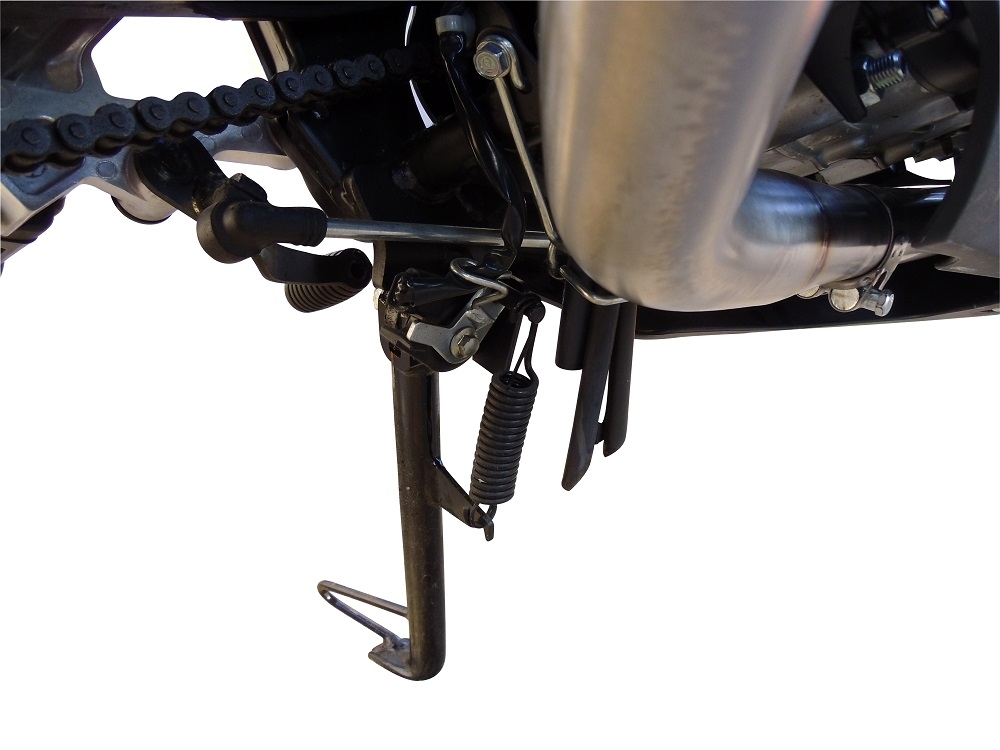 Escape compatible con Honda Cbr 125 R 2011-2016, Furore Nero, Escape completo, no legal para países de la UE, con db killer extraíble 