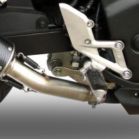 Escape compatible con Honda Cbr 250 R 2010-2014, Powercone Evo, Escape legal, homologado, silenciador con db killer desmontable y tubo de conexión específico 