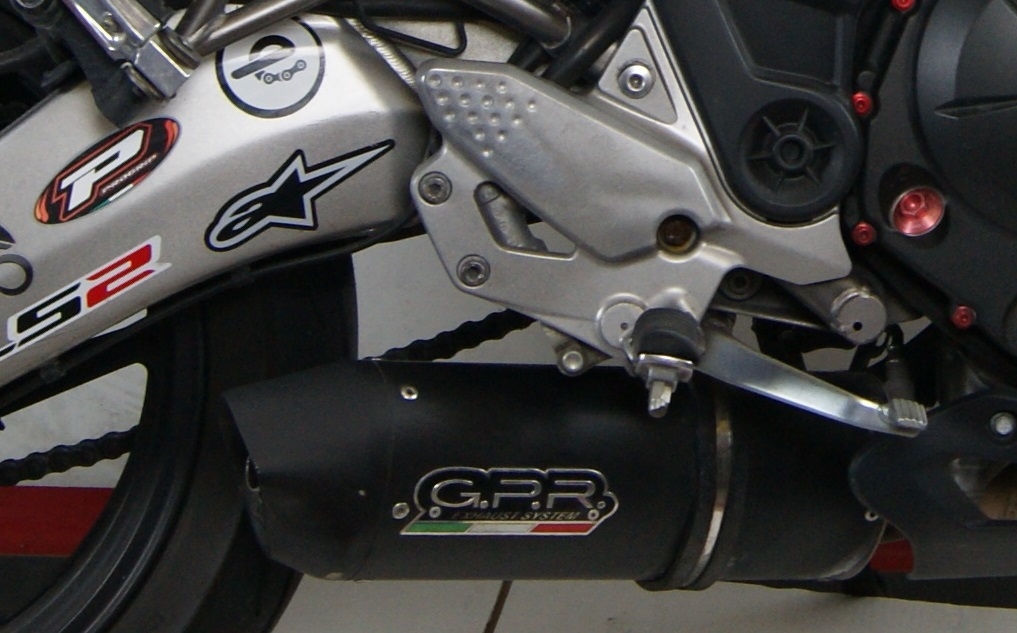 Escape compatible con Cf Moto Nk 650 2012-2016, Furore Poppy, Escape legal, homologado, silenciador con db killer desmontable y tubo de conexión específico 