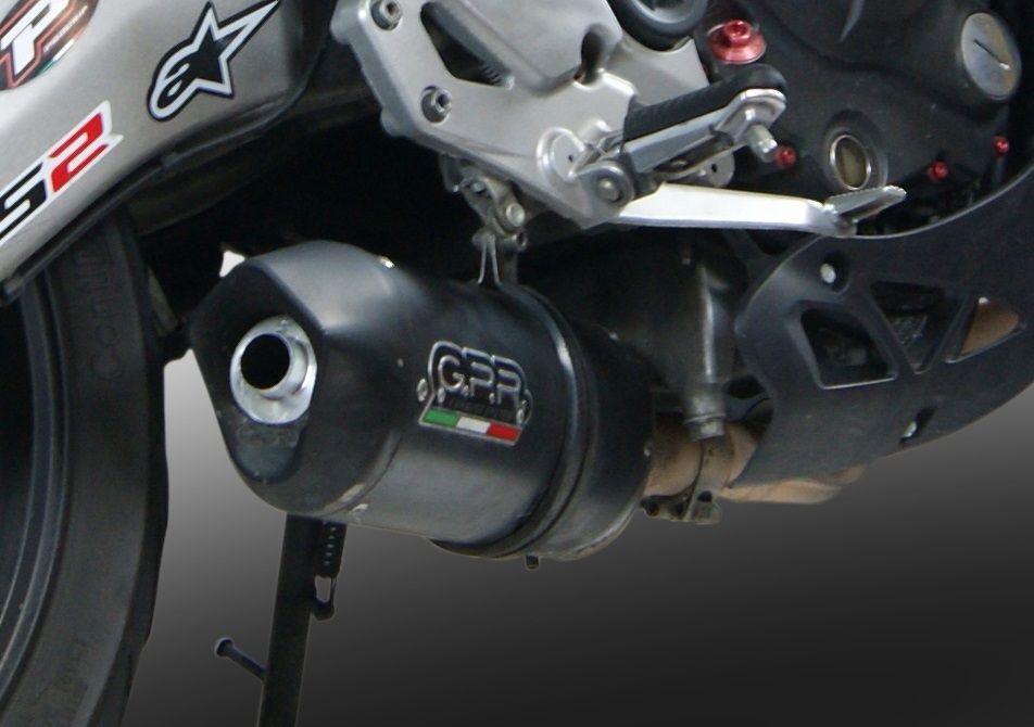 Escape compatible con Cf Moto Nk 650 2012-2016, Furore Nero, Escape legal, homologado, silenciador con db killer desmontable y tubo de conexión específico 