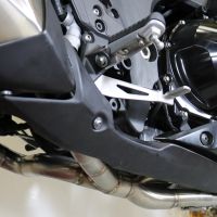Escape compatible con Kawasaki Z 1000 2010-2014, Decatalizzatore, Tubo supresor de catalizador 